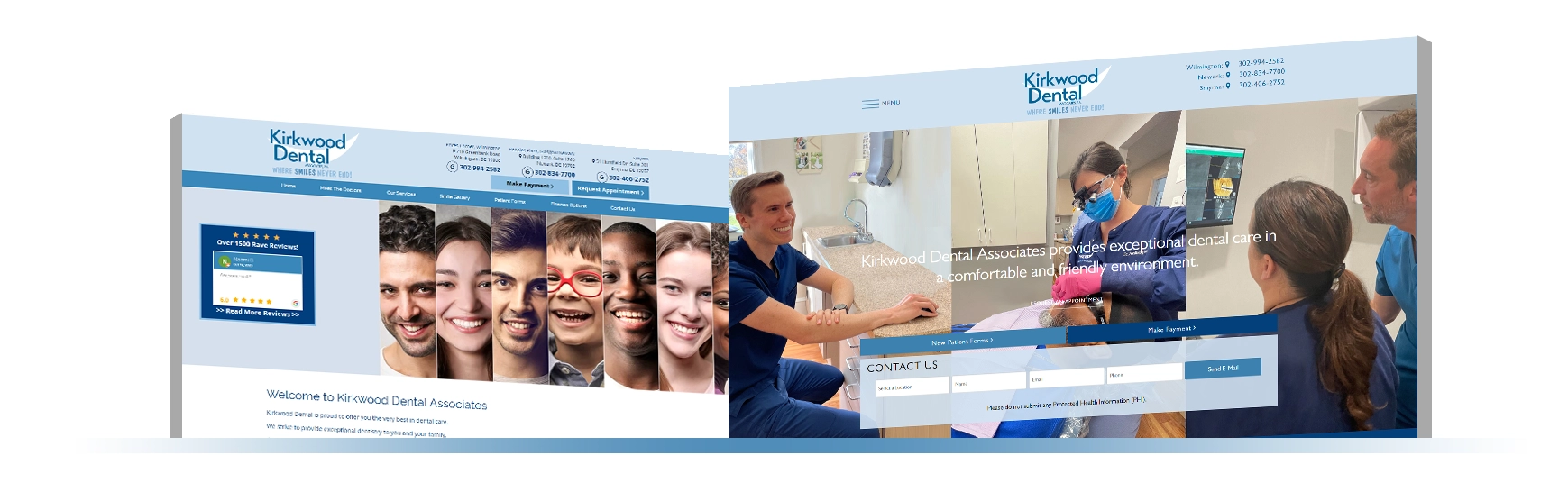 kirkwood Dental websites